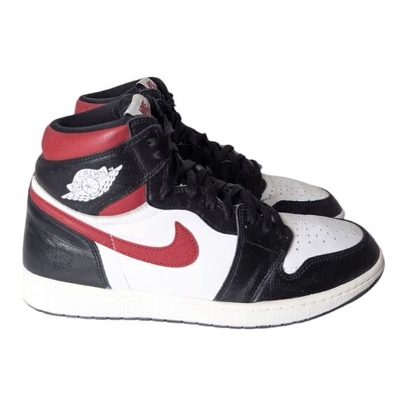 NIKE Air Jordan 1 Retro High OG "Gym Red" Sneakers Size 12 - Picture 3 of 11